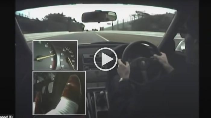 Classic: Όταν ο Senna τέσταρε το NSX-R [video]